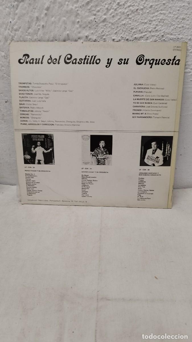 Discos de vinilo: Ra&uacute;l del Castillo y su orquesta,salsa con coco.Vinilo Lp - Foto 3