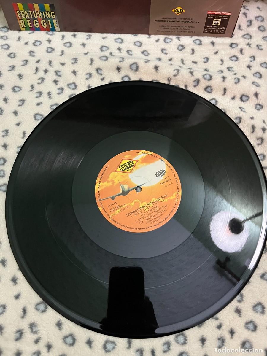 Discos de vinilo: Technotronic Featuring Reggie &lrm;&ndash; Move That Body - Foto 3