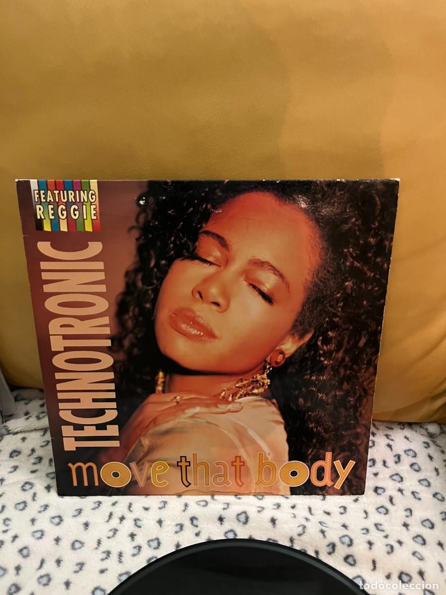 Discos de vinilo: Technotronic Featuring Reggie &lrm;&ndash; Move That Body - Foto 1