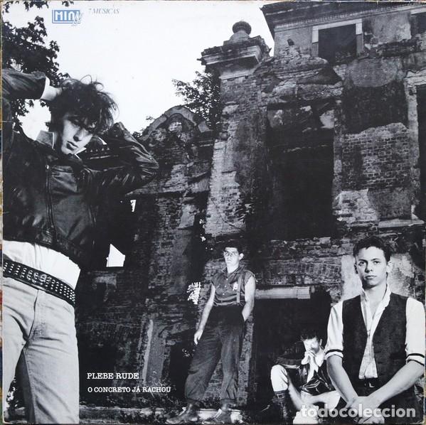 Vinyl records: Plebe Rude &ndash; O Concreto J&aacute; Rachou - Mini LP - Punk, Post-Punk
