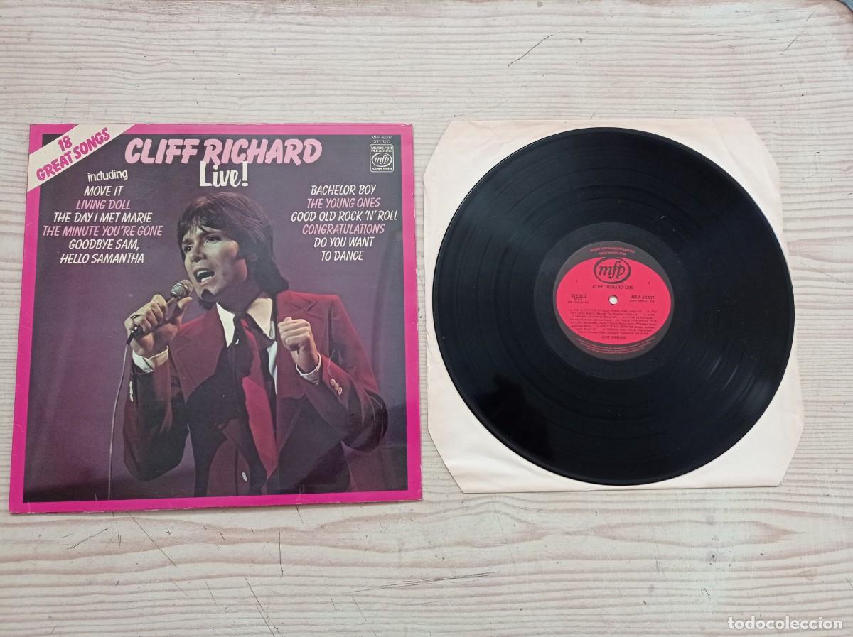 Discos de vinilo: Cliff Richard - Live! LP - Foto 1