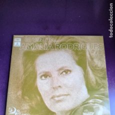 Discos de vinilo: LA VOZ DE AMALIA RODRIGUES - DOBLE LP EMI 1977 - 24 EXITOS FADO PORTUGAL FOLK, SIN USO