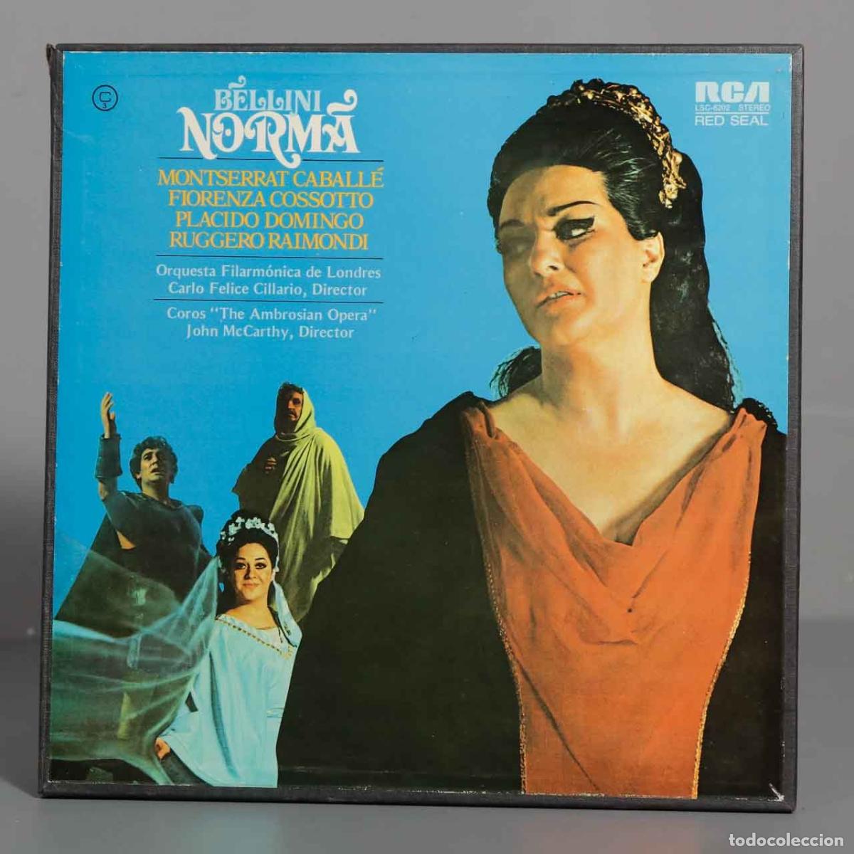 Discos de vinilo: CAJA LP. McCarthy &ndash; Norma. BELLINI - Foto 1