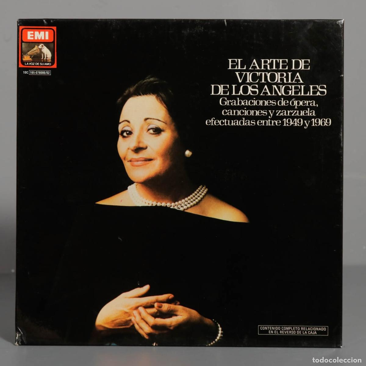 Discos de vinilo: CAJA LP. EL ARTE DE VICTORIA DE LOS ANGELES. 1949-1969