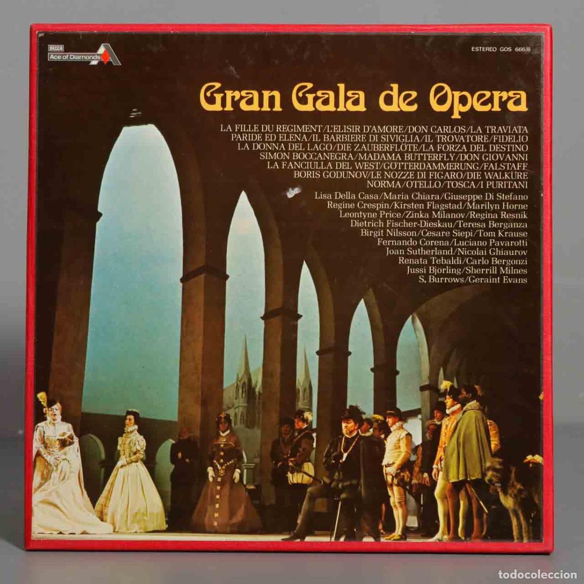 Discos de vinilo: CAJA LP. GRAN GALA DE OPERA