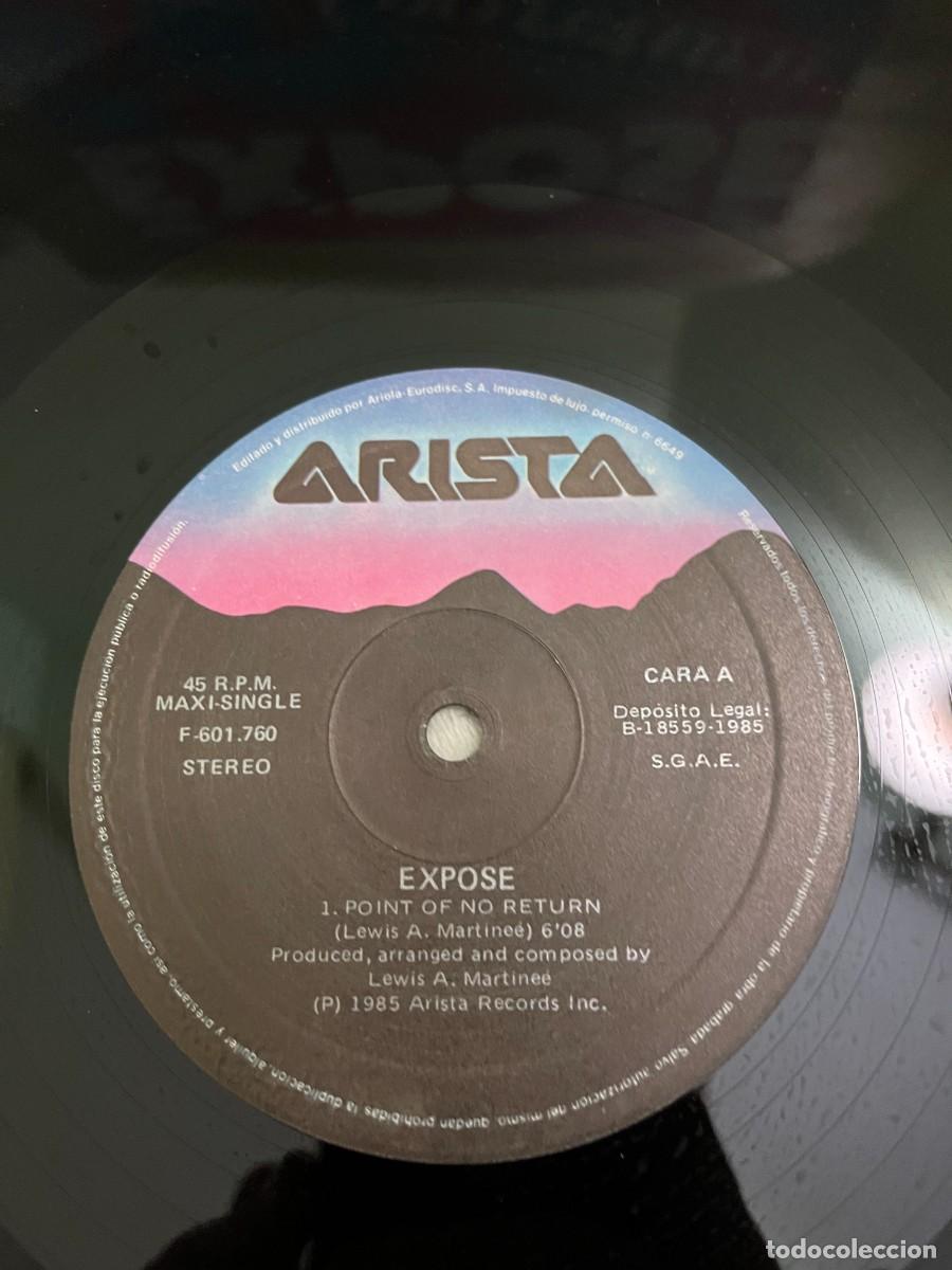 Discos de vinilo: Expos&eacute; &lrm;&ndash; Point Of No Return - Foto 3