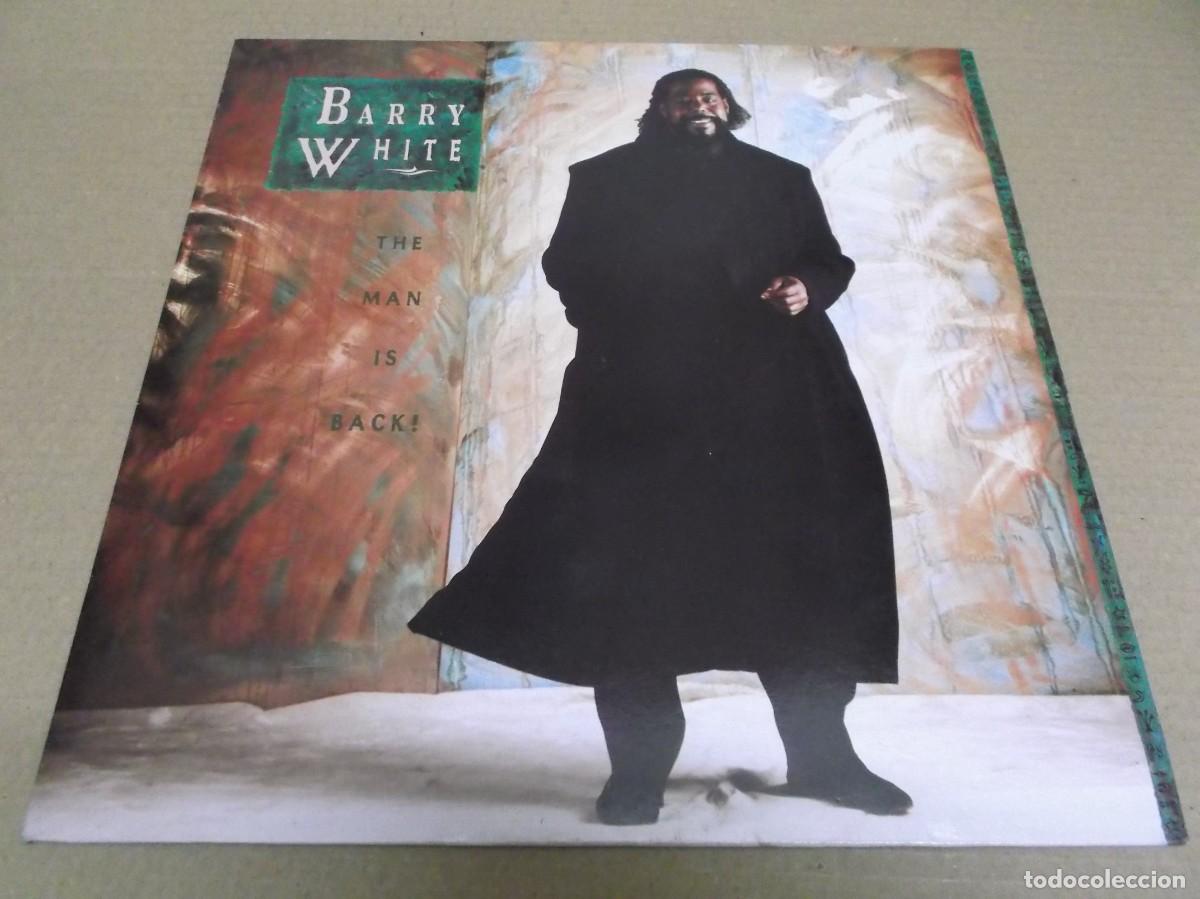 Discos de vinilo: BARRY WHITE (LP) THE MAN IS BACK A&Ntilde;O &ndash; 1989 - Foto 1
