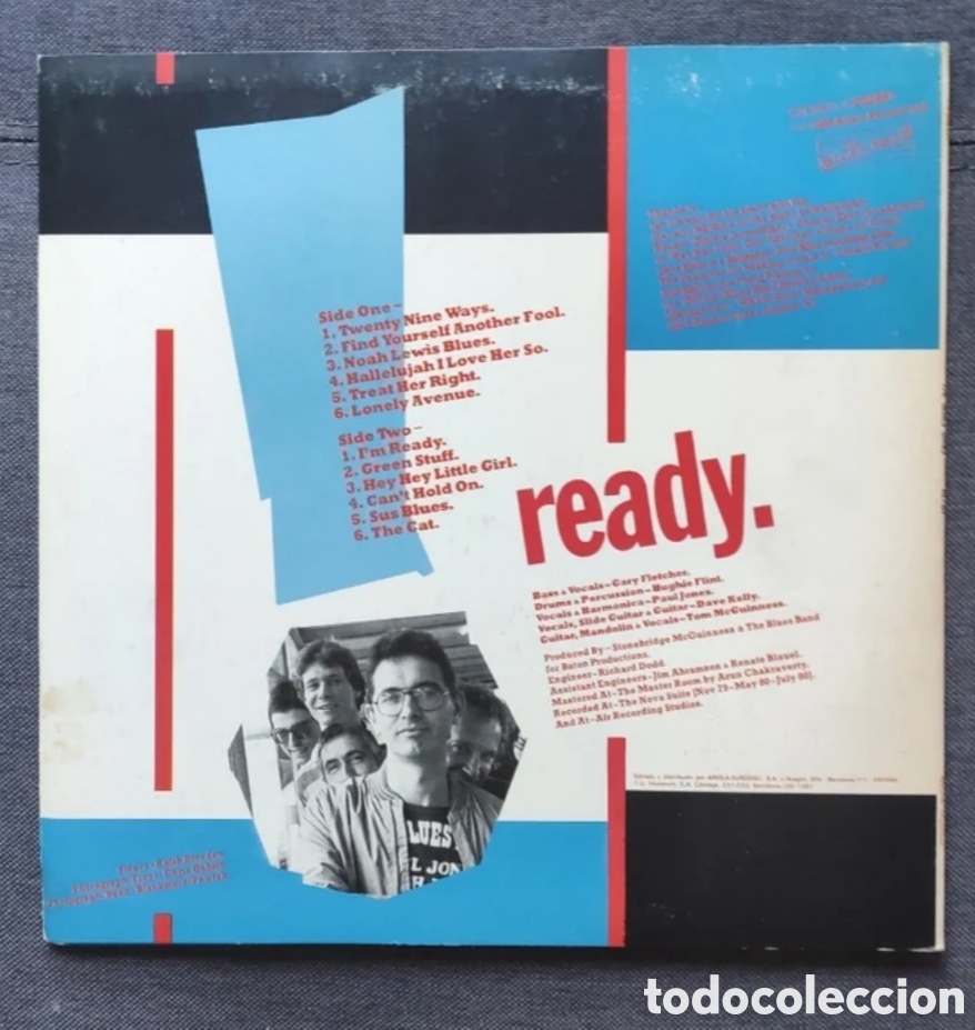 Discos de vinilo: THE BLUES BAND - Ready - Foto 2