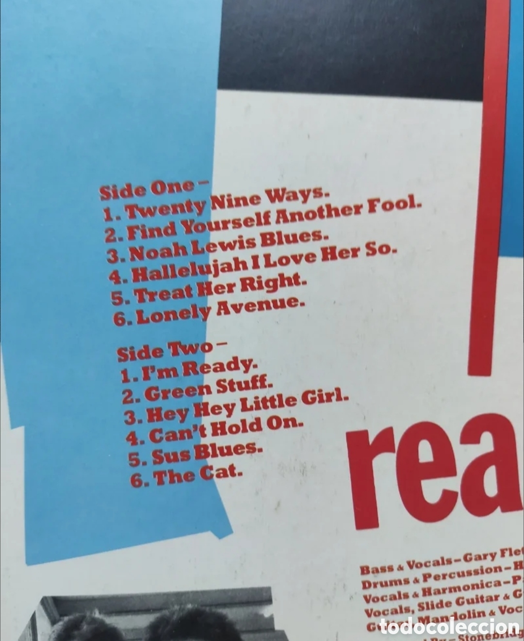 Discos de vinilo: THE BLUES BAND - Ready - Foto 4