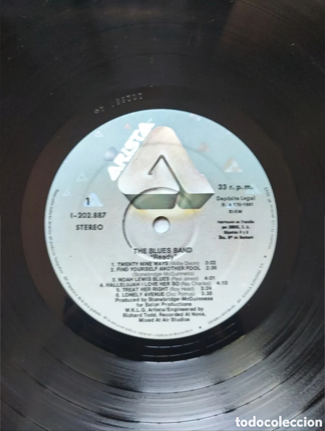 Discos de vinilo: THE BLUES BAND - Ready - Foto 5