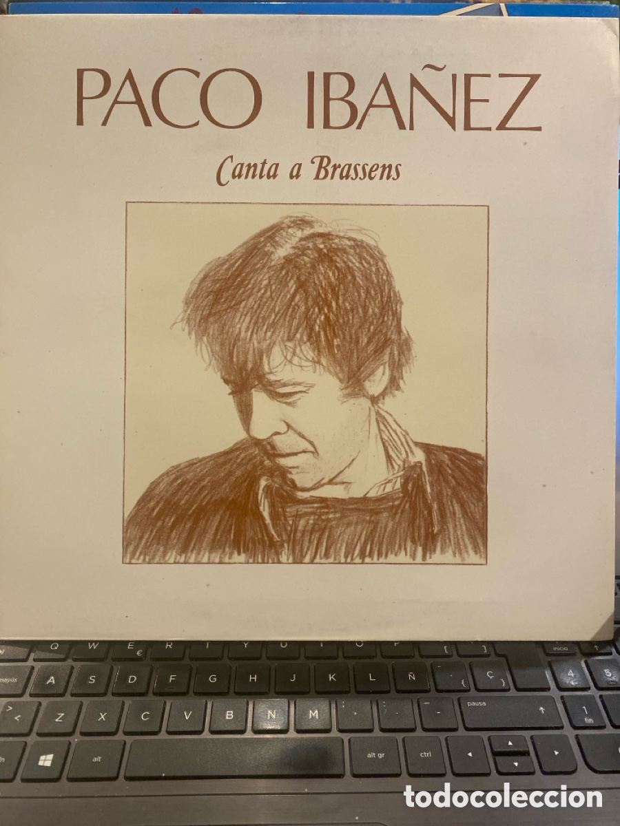 Discos de vinilo: PACO IBA&Ntilde;EZ - CANTA A BRASSENS LP - Foto 1