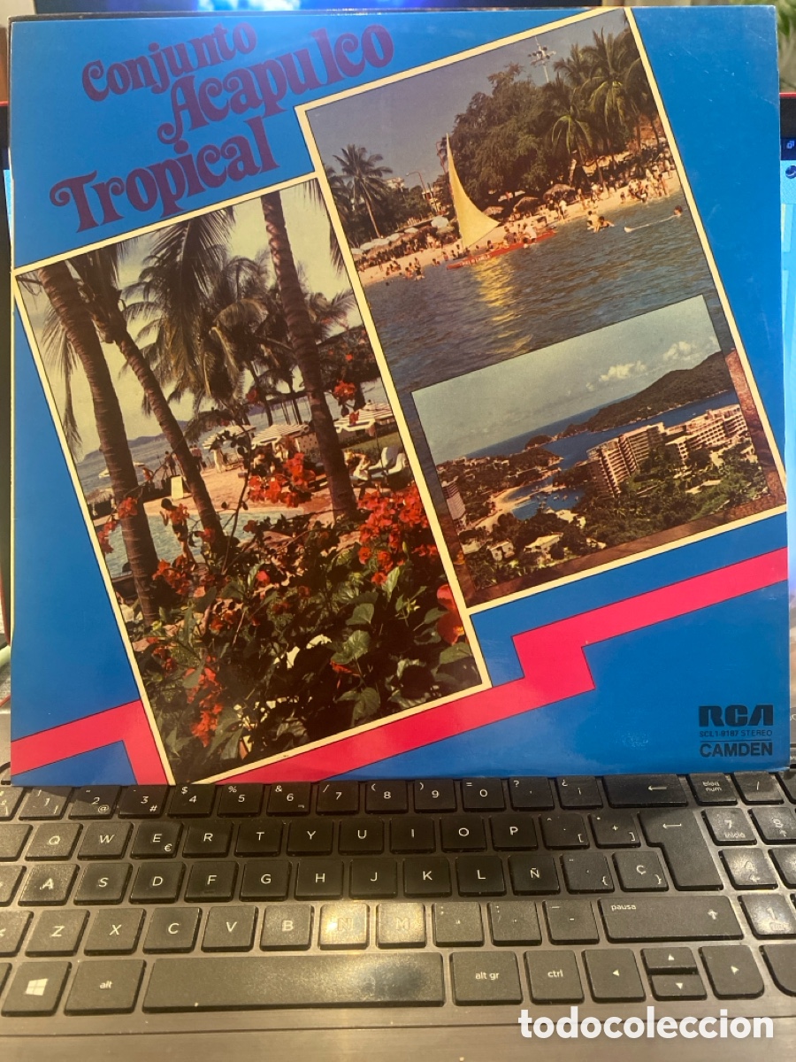 Vinyl records: CONJUNTO ACAPULCO TROPICAL - CONJUNTO ACAPULCO TROPICAL LP SPAIN 1975