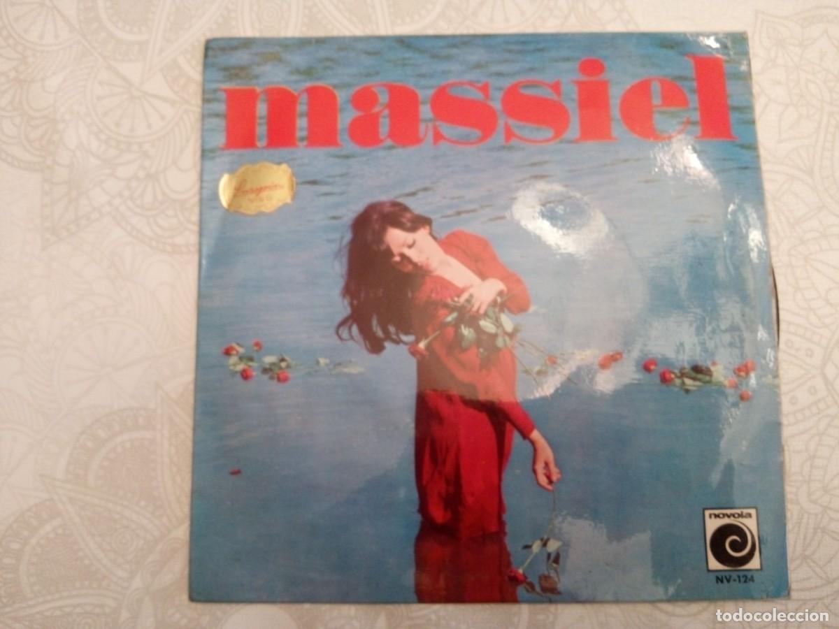 Discos de vinilo: Disco Single Massiel Rosas en el mar - Foto 1