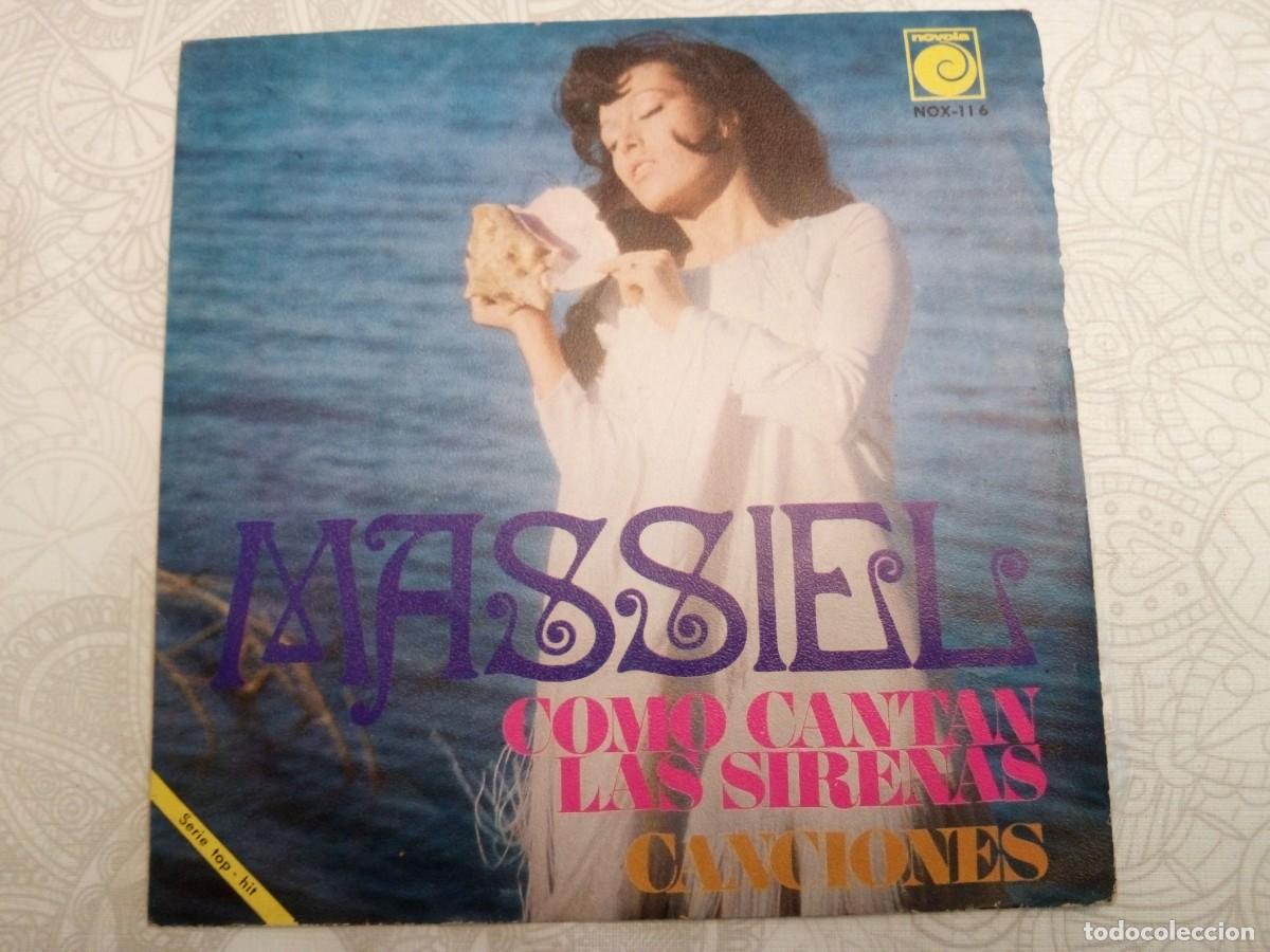 Discos de vinilo: Disco Single Massiel Como Cantan las sirenas - Foto 1