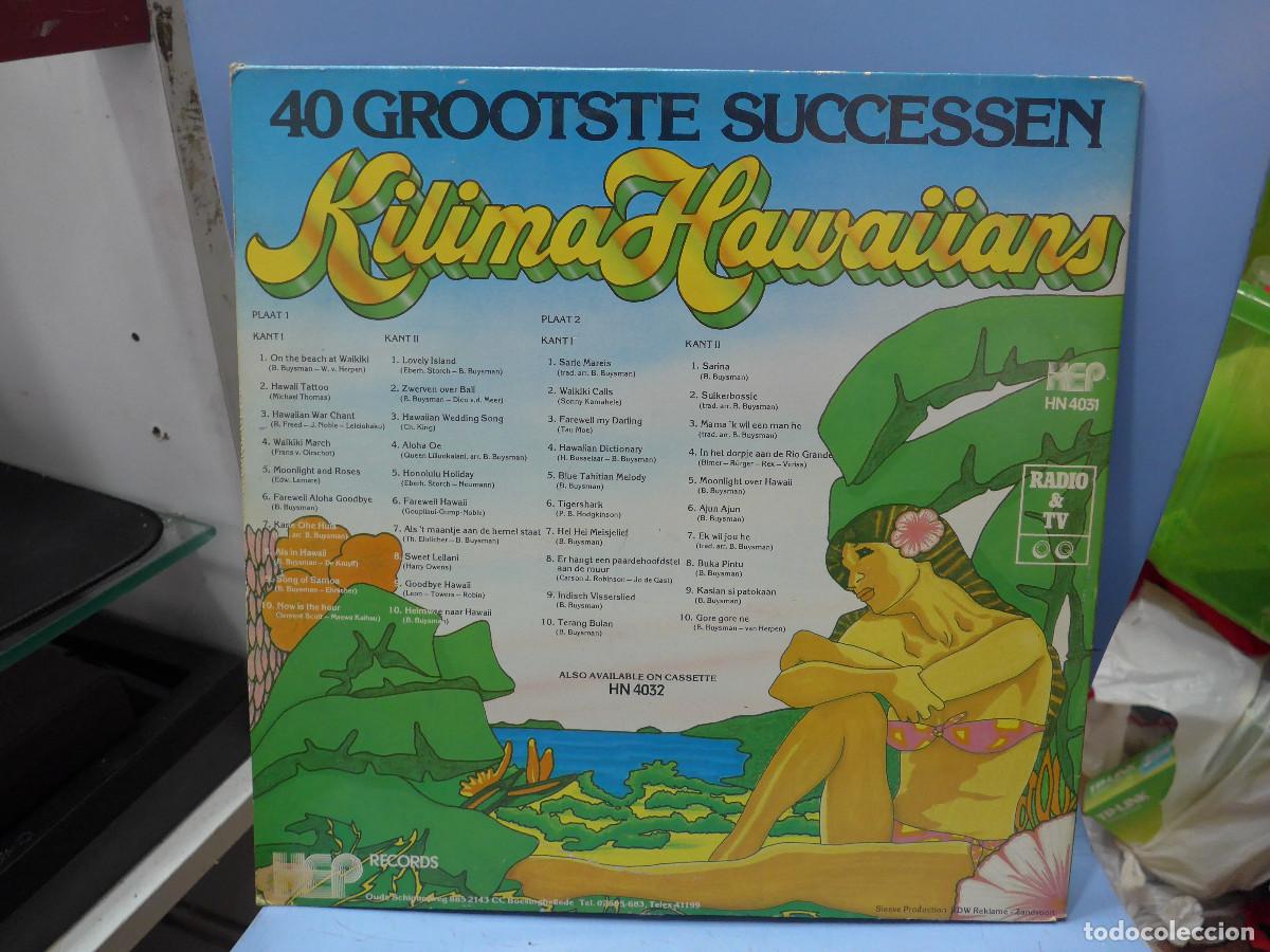 Discos de vinilo: THE KILIMA HAWAIIANS 45 JAAR - Foto 3