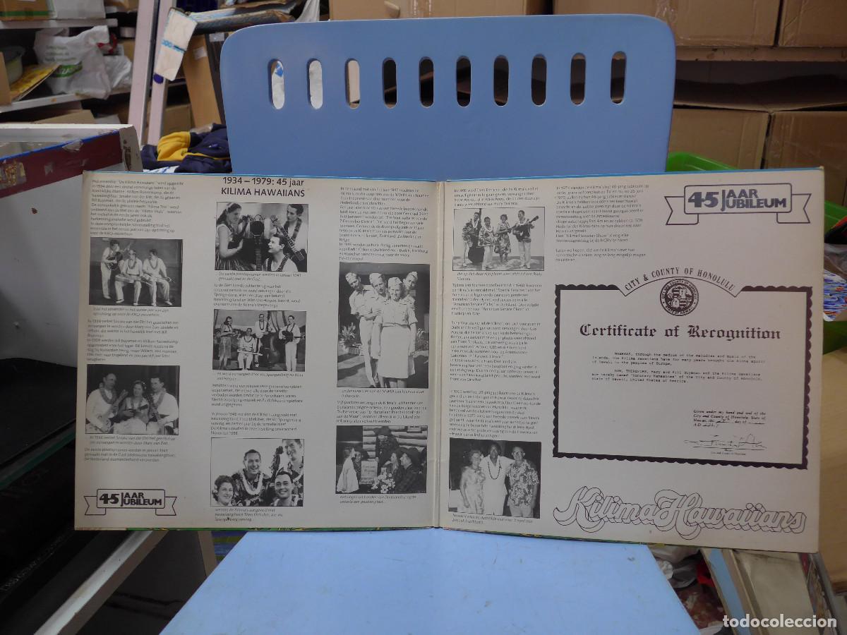 Discos de vinilo: THE KILIMA HAWAIIANS 45 JAAR - Foto 4