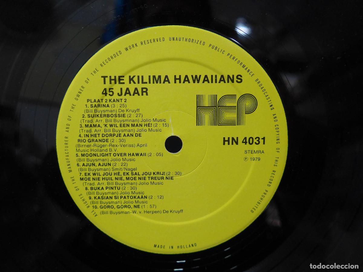 Discos de vinilo: THE KILIMA HAWAIIANS 45 JAAR - Foto 10