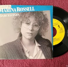 Discos de vinilo: MARINA ROSSELL - BARCELONES (CBS) SINGLE PROMOCIONAL - PEDIDO MINIMO 7€
