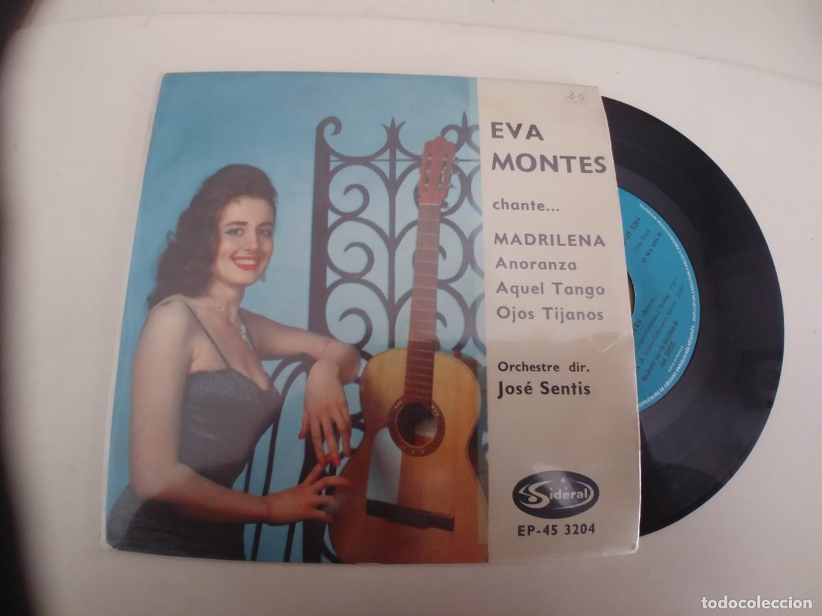 Discos de vinilo: EVA MONTES-EP MADRILE&Ntilde;A +3 - Foto 1