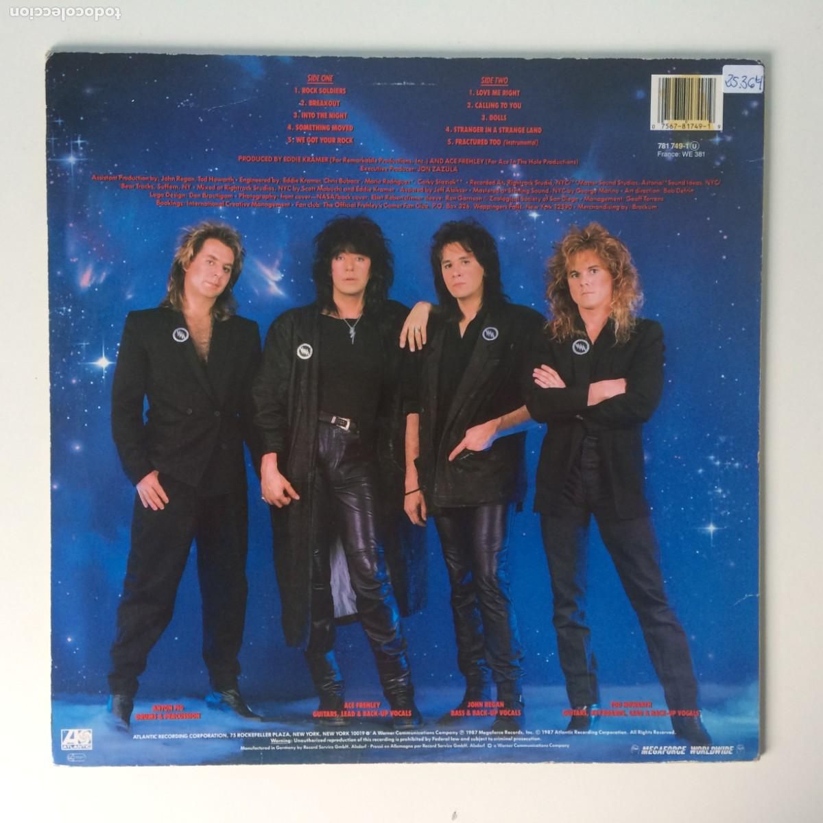 Discos de vinilo: Ace Frehley &lrm;&ndash; Frehleys Comet , Germany 1987 Megaforce Worldwide* - Foto 2
