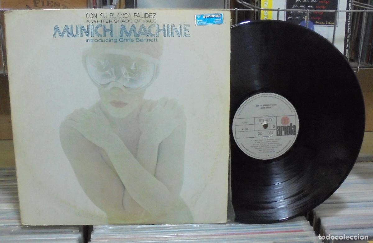 Discos de vinilo: Munich machine. Chris Bennett. Ariola 1978 -- LP - Foto 1