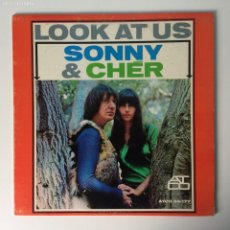 Discos de vinilo: SONNY & CHÉR ‎– LOOK AT US , 1ª EDICION USA 1965 ATCO RECORDS
