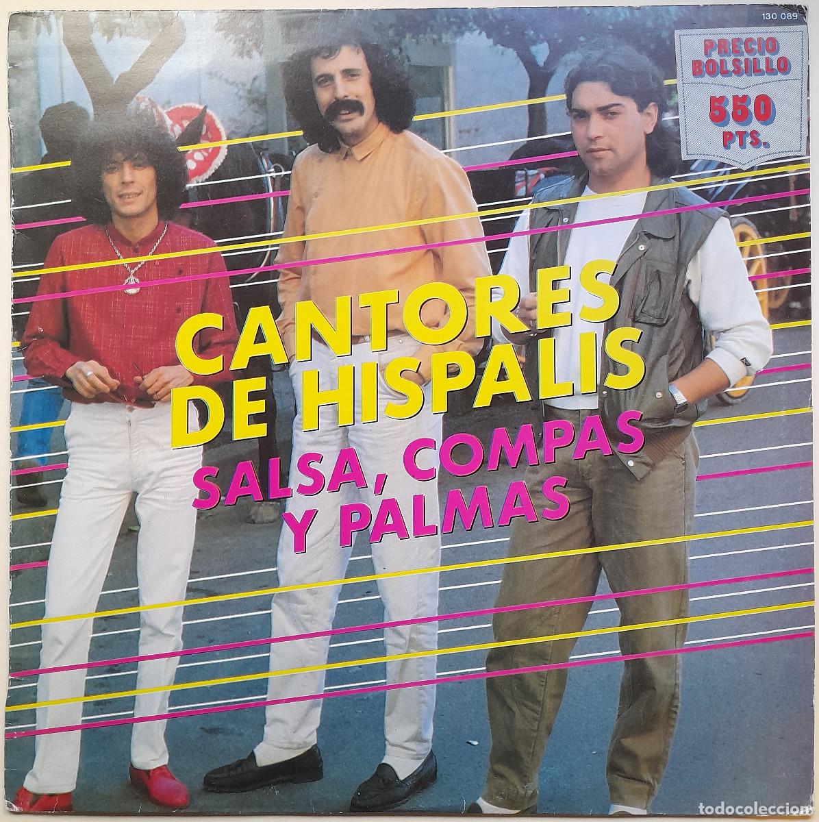 Discos de vinilo: CANTORES DE HISPALIS &rdquo;SALSA, COMP&Aacute;S Y PALMAS&rdquo; - Foto 1