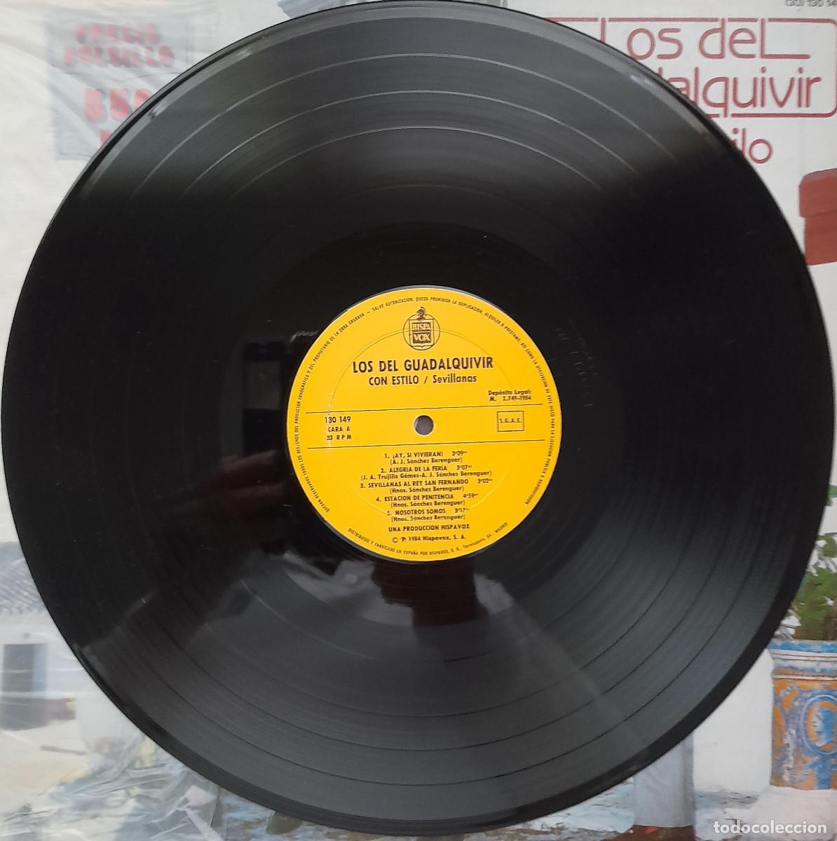 Discos de vinilo: LOS DEL GUADALQUIVIR &rdquo;CON ESTILO&rdquo; - Foto 3