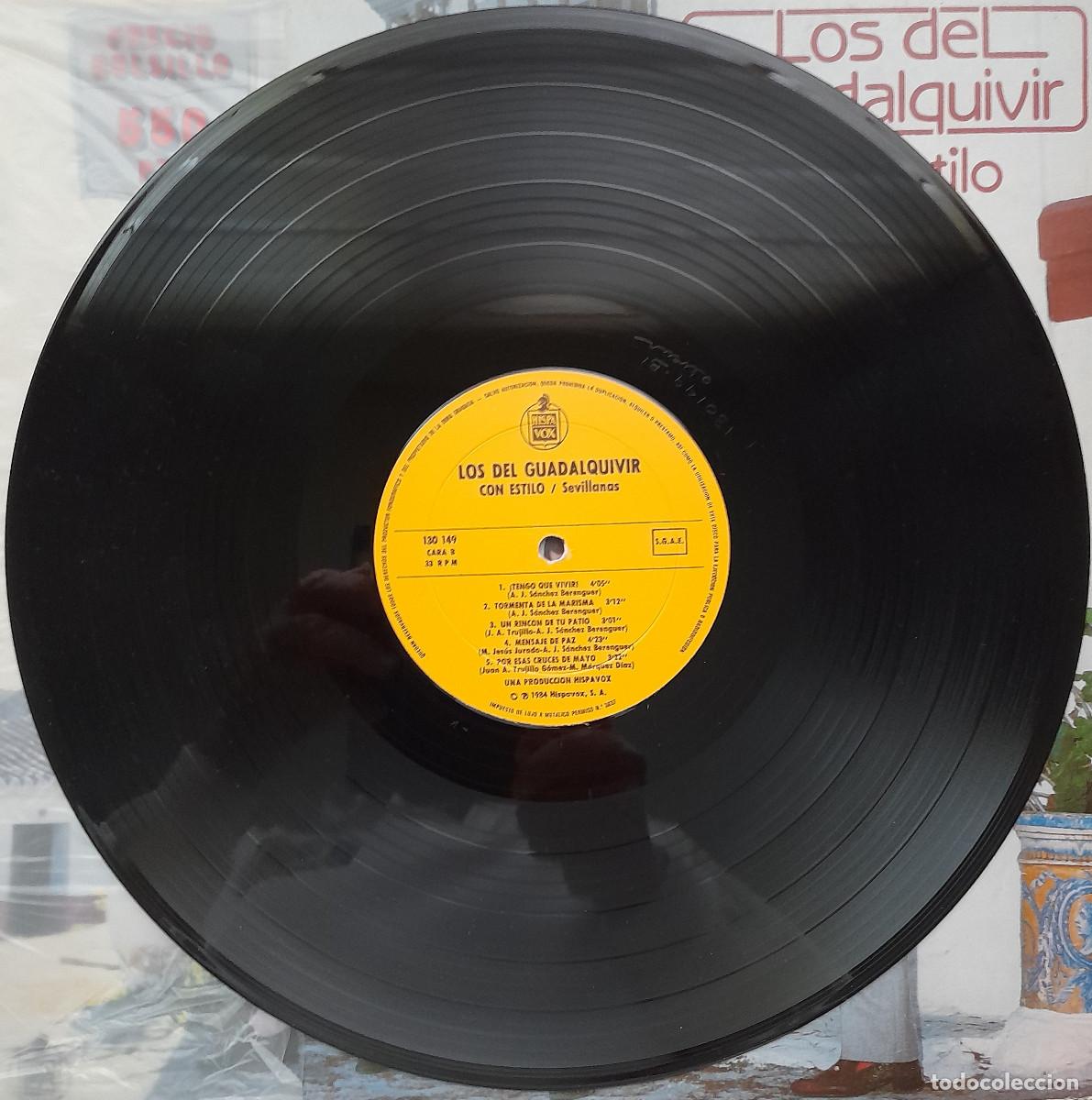 Discos de vinilo: LOS DEL GUADALQUIVIR &rdquo;CON ESTILO&rdquo; - Foto 4