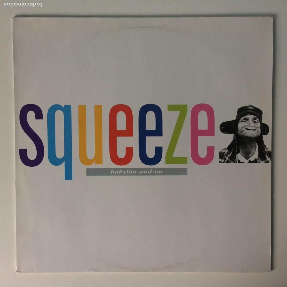 Discos de vinilo: Squeeze &lrm;&ndash; Babylon And On , Germany 1987 A&M Records - Foto 1