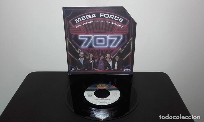 Discos de vinilo: 707 : Mega Force / Hell Or High Water (Fra Single) - Foto 3