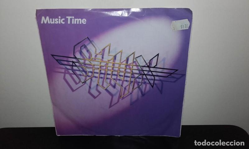 Discos de vinilo: Styx : Music Time / Heavy Metal Poisoning (US Single)