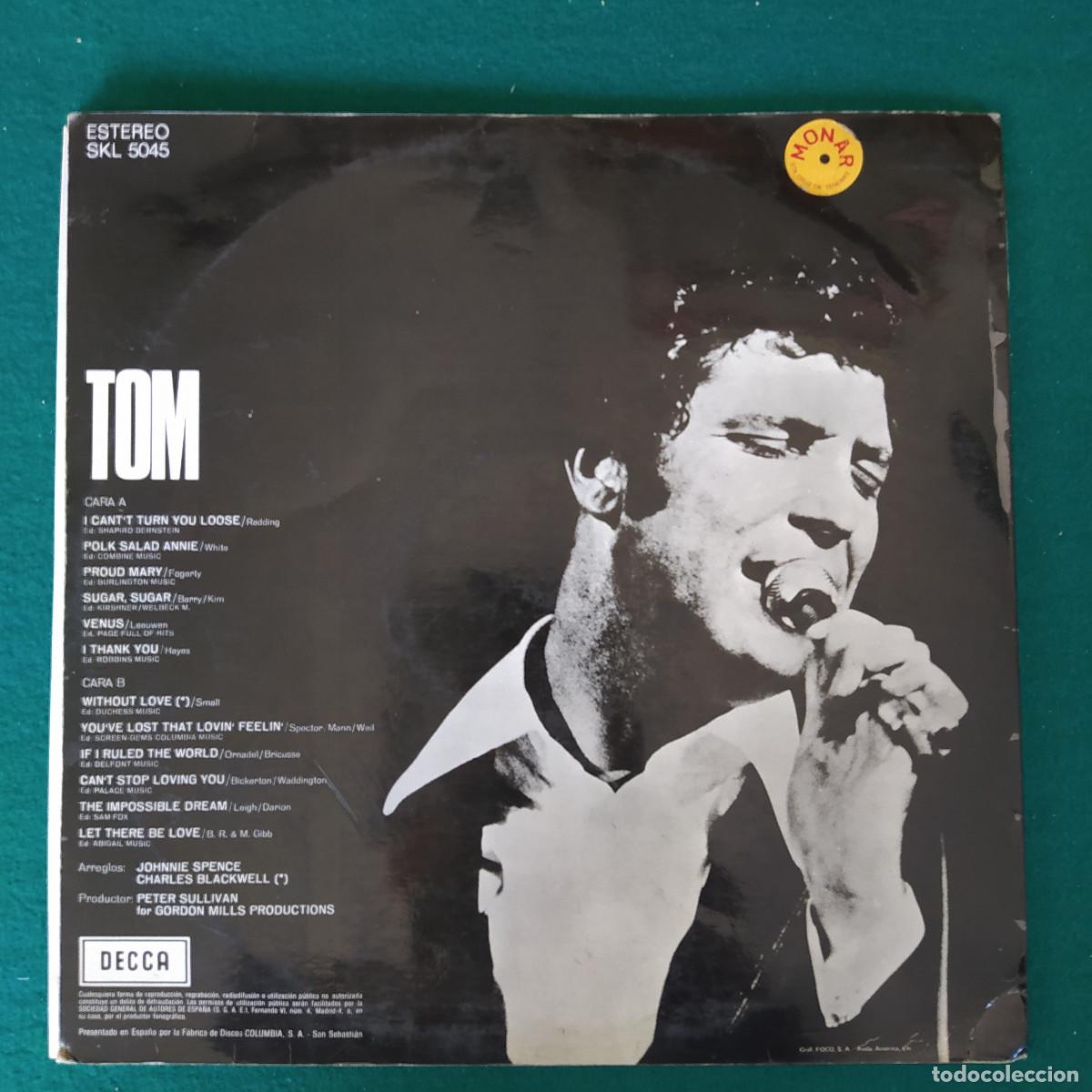 Discos de vinilo: Tom Jones &ndash; Tom ..... - Foto 2