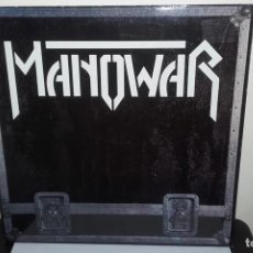 Discos de vinilo: MANOWAR : ALL MEN PLAY ON 10 / MOUNTAINS (UK GATEFOLD SLEEVE MAXI-SINGLE)