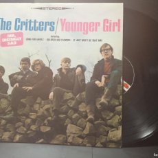 Discos de vinilo: THE CRITTERS YOUNGER GIRL LP USA 1966 PEPETO TOP