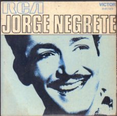 Dischi in vinile: JORGE NEGRETE - HASTA QUE PERDIO JALISCO, EL ROGON, Y DICEN POR AHI.../ EP RCA 1970 RF-7056