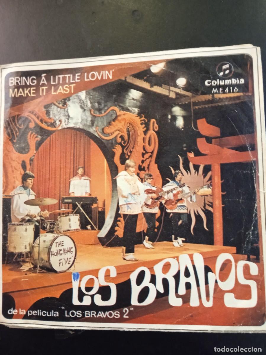 Discos de vinilo: LOS BRAVOS- BRING A LITTLE LOVIN&acute;. SINGLE - Foto 1