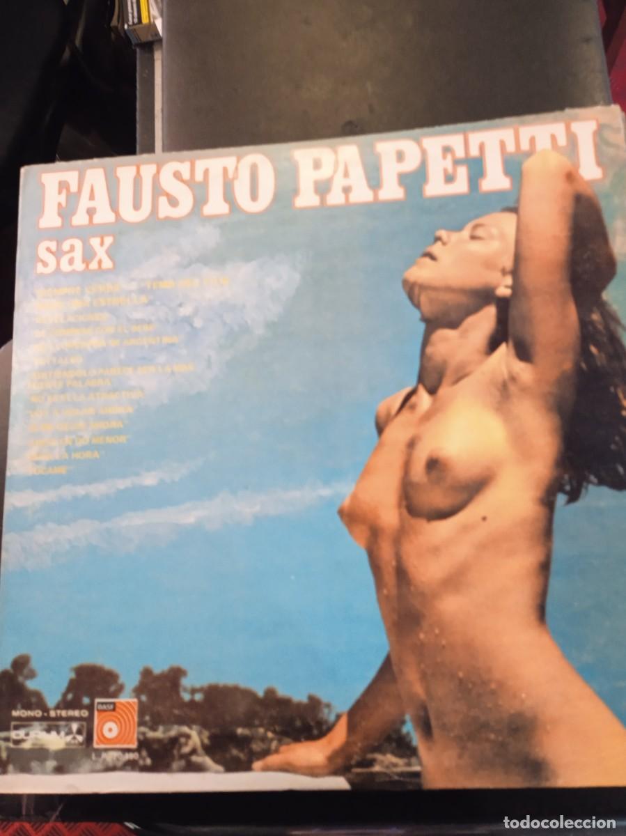 Discos de vinilo: FAUSTO PAPETTI- SAX. LP - Foto 1