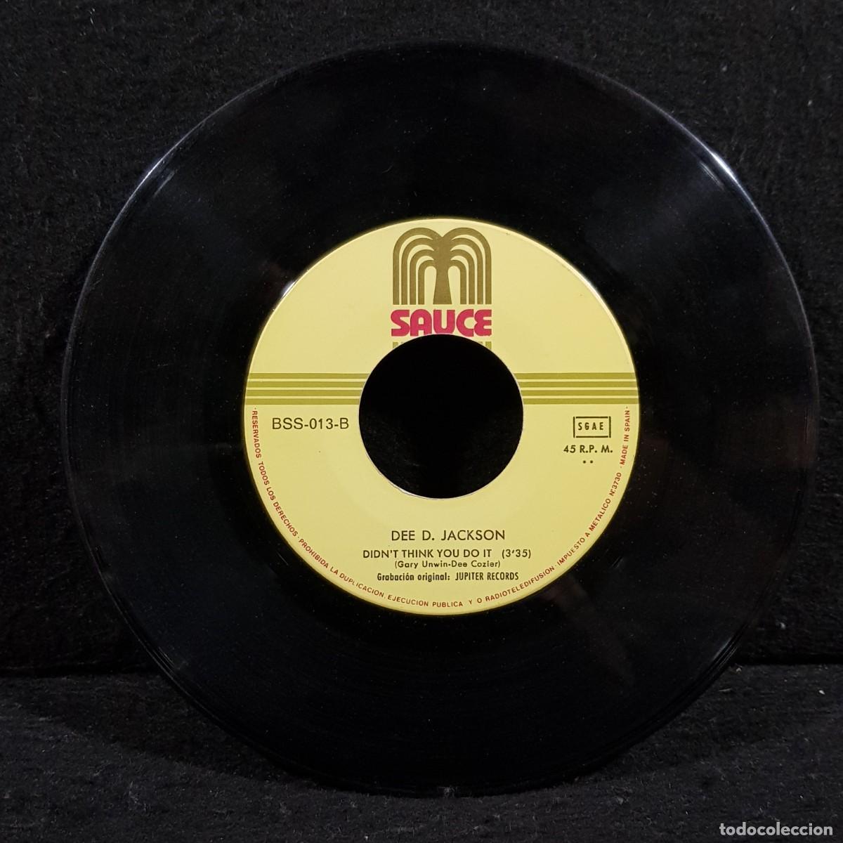 Discos de vinilo: DEE D. JACKSON - AUTOAMTIC LOVER - BSS-013 - DISCO DE VINILO - SINGLE / S-172 - Foto 4