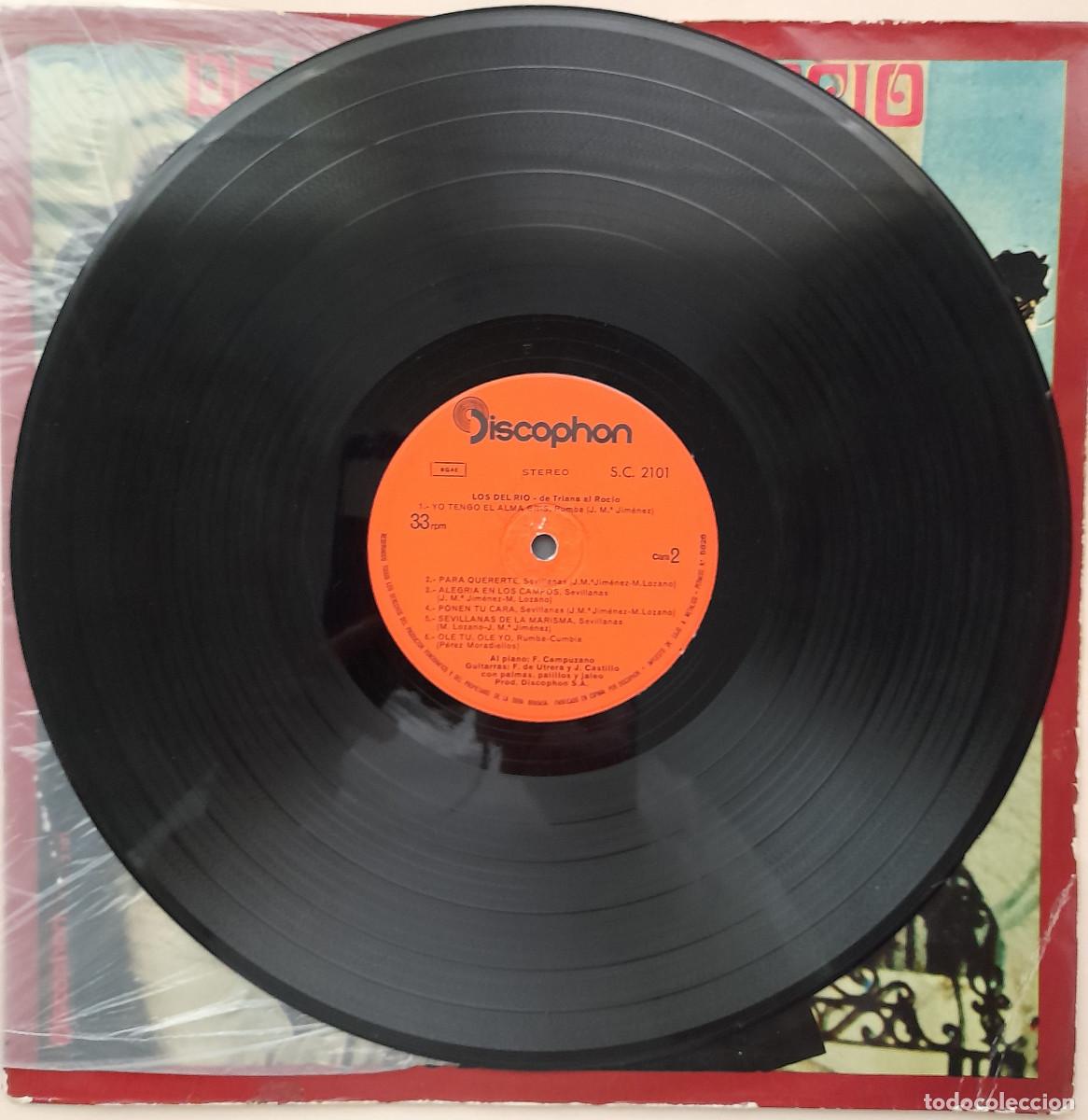 Discos de vinilo: LOS DEL RIO &rdquo;DE TRIANA AL ROCIO&rdquo; - Foto 4