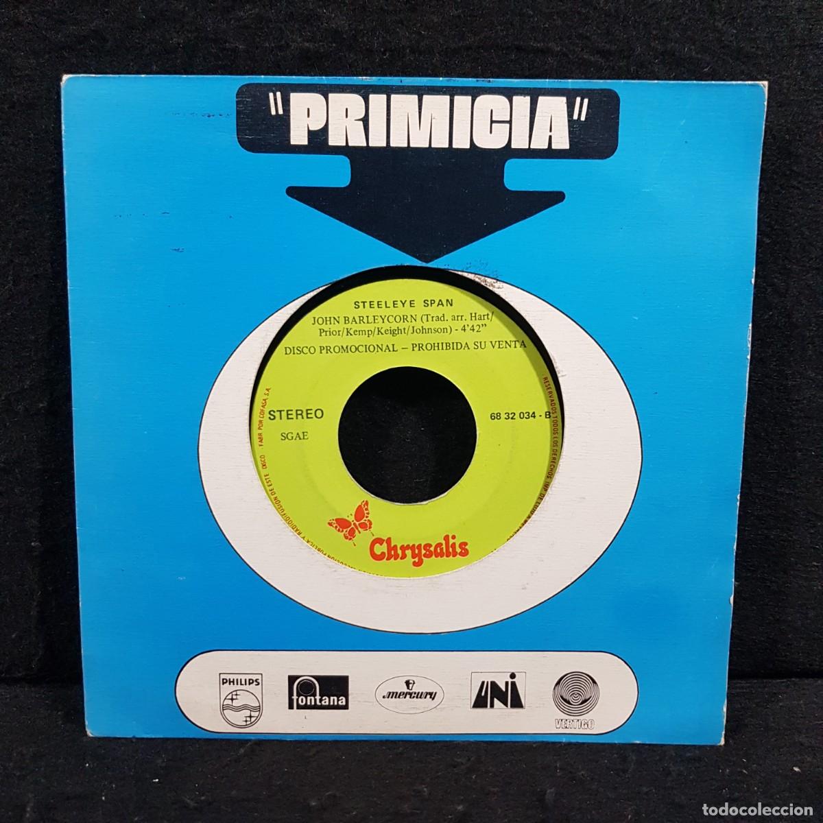 Discos de vinilo: STEELEYE SPAN - GAUDETE - 68 32 034 - DISCO DE VINILO - SINGLE / S-210 - Foto 1
