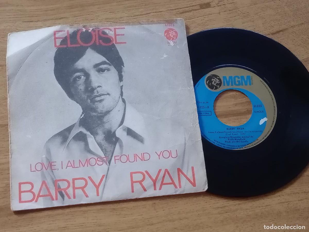 Discos de vinilo: BARRY RYAN / ELOISE - Foto 1
