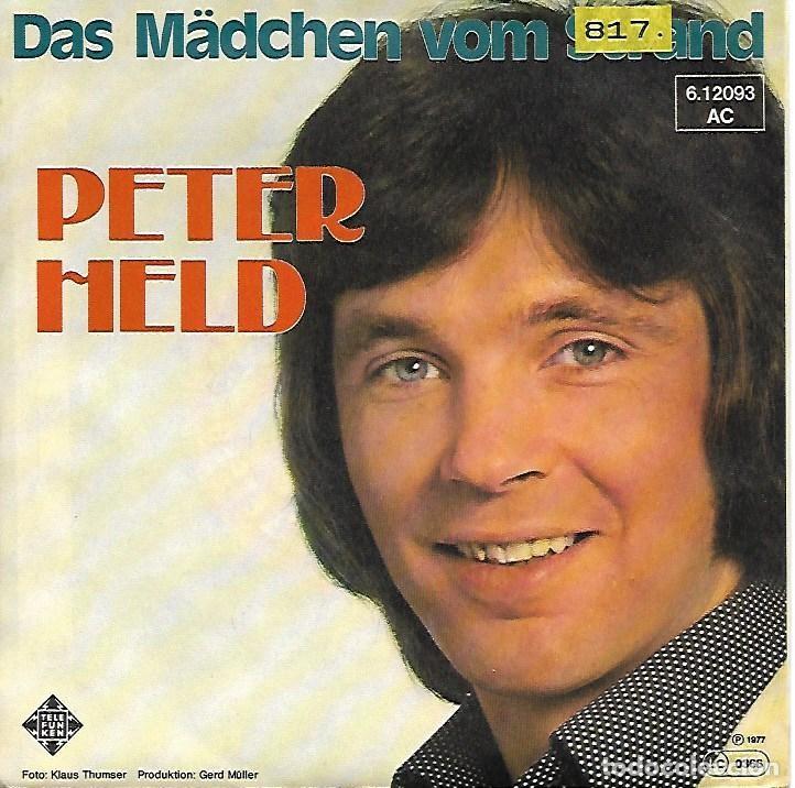 Discos de vinilo: PETER HELD - DAS M&Auml;DCHEN VOM STRAND - TELEFUNKEN 1977 - Foto 1
