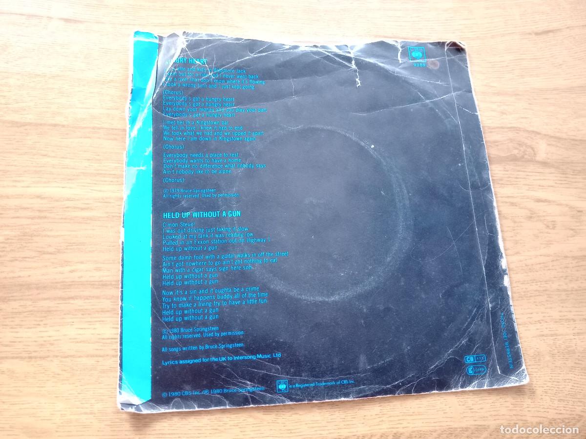 Discos de vinilo: bruce springsteen / hungry heart - Foto 2