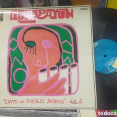 Discos de vinilo: QUILAPAYUN LP CANTO DE PUEBLOS ANDINOS VOL.4 ESPAÑA 1975
