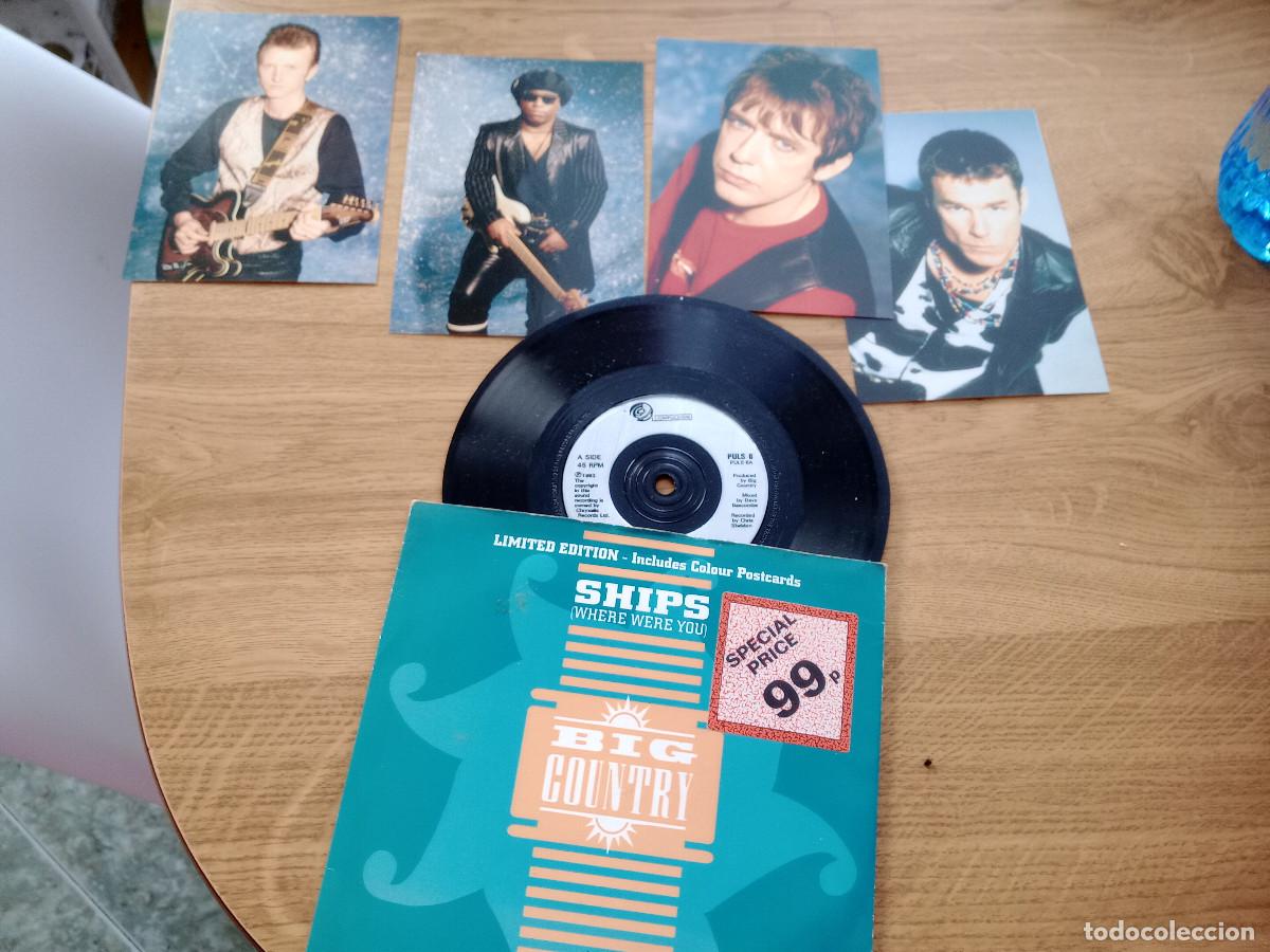 Discos de vinilo: BIG COUNTRY / SHIPS - Foto 1