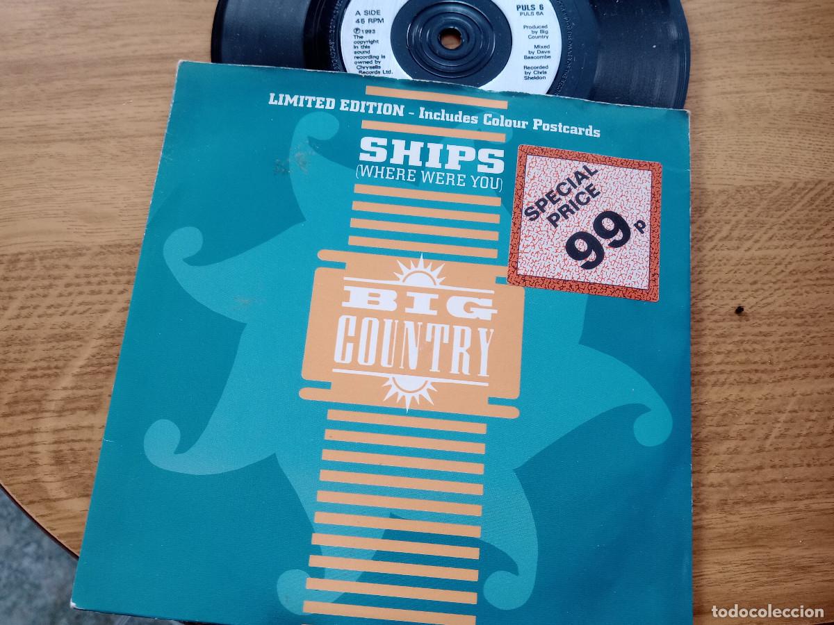 Discos de vinilo: BIG COUNTRY / SHIPS - Foto 2