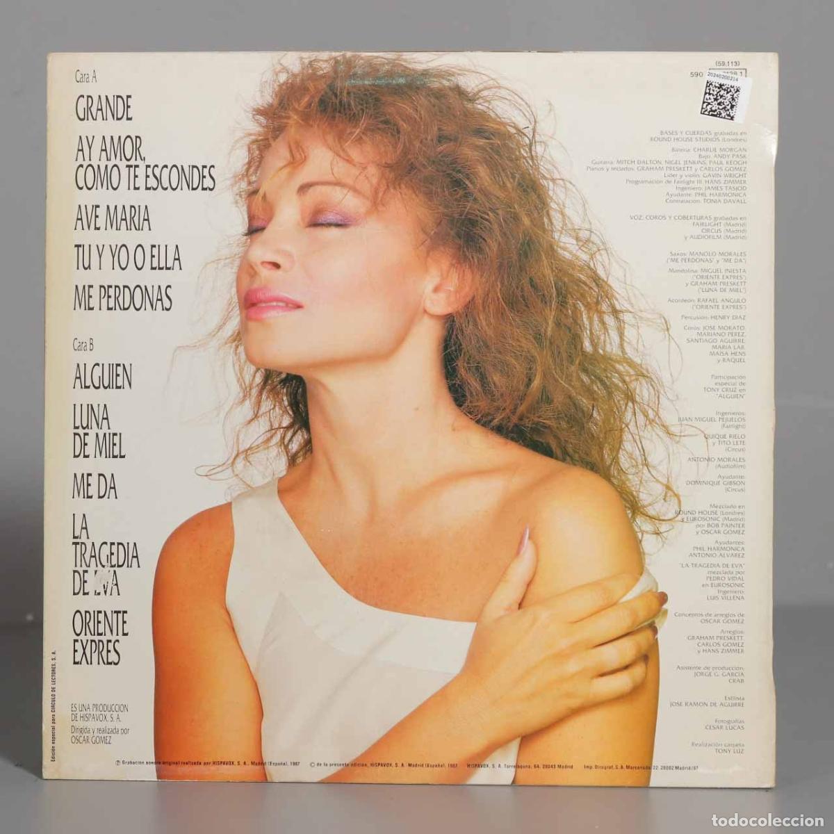 Discos de vinilo: LP. Paloma San Basilio &ndash; Grande - Foto 2
