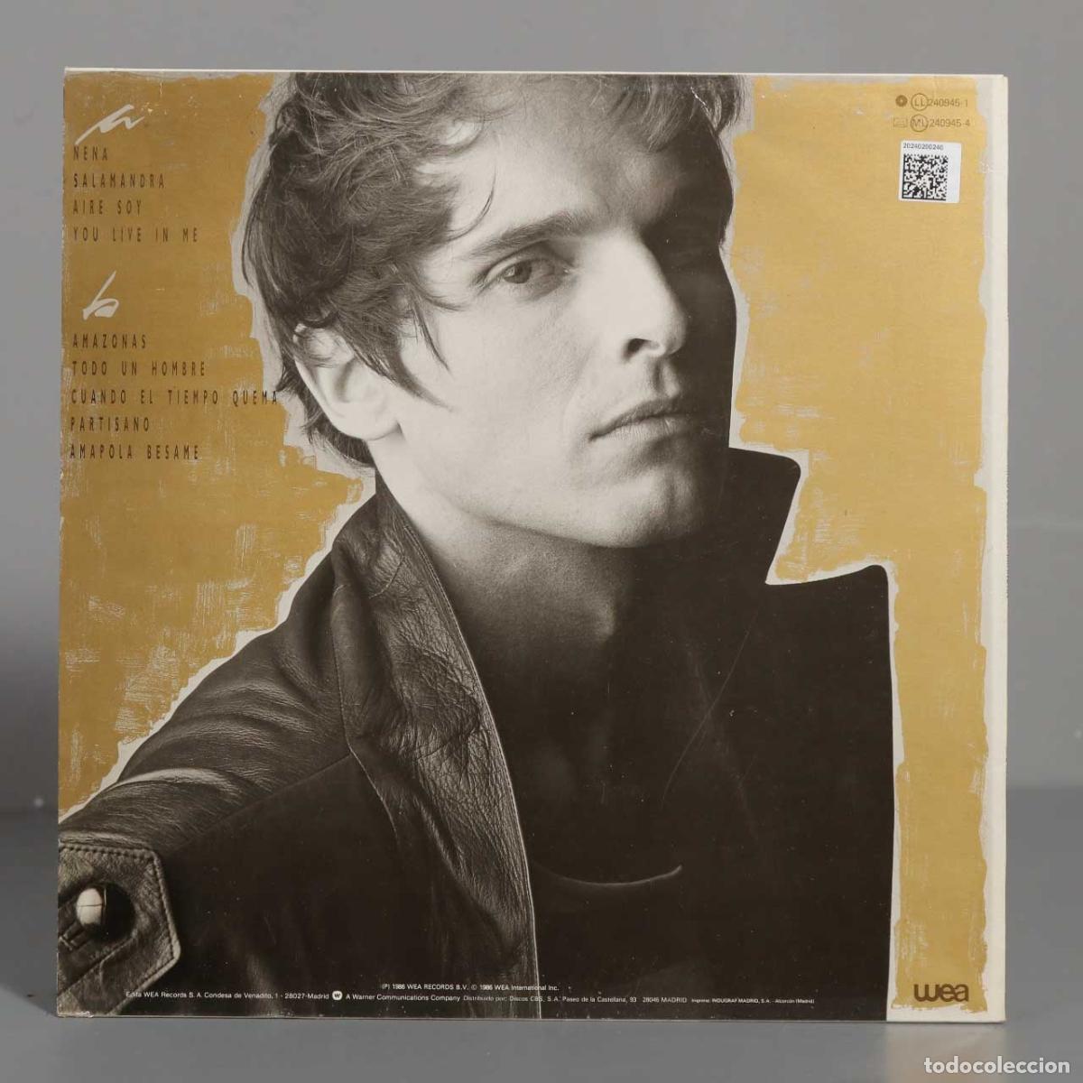 Discos de vinilo: LP. Miguel Bos&eacute; &ndash; Salamandra - Foto 2