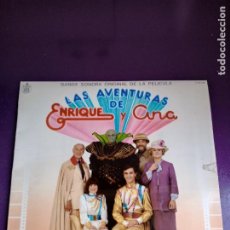 Discos de vinilo: LAS AVENTURAS DE ENRIQUE Y ANA - LP HISPAVOX 1981 - BSO CINE TELEVISION - CACA PEDO CULO PIS